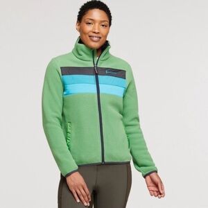 Cotopaxi Green and Blue Women's Ski Jacket
